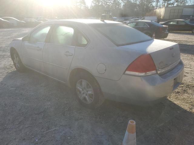 2G1WB58K169254282 - 2006 CHEVROLET IMPALA LS SILVER photo 2