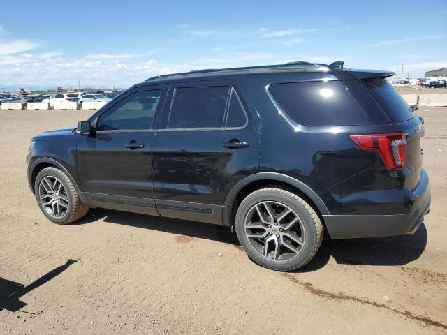 1FM5K8GT3HGD54771 - 2017 FORD EXPLORER SPORT შავი ფოტო 2