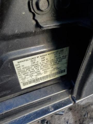 1N4BL11D45C384982 - 2005 NISSAN ALTIMA SE GRAY photo 12