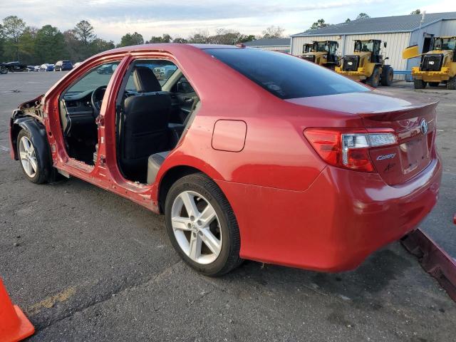 4T1BF1FK4EU743018 - 2014 TOYOTA CAMRY L RED photo 2