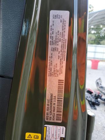 1C4HJXDN3MW868947 - 2021 JEEP WRANGLER U SPORT Yaşıl foto 14