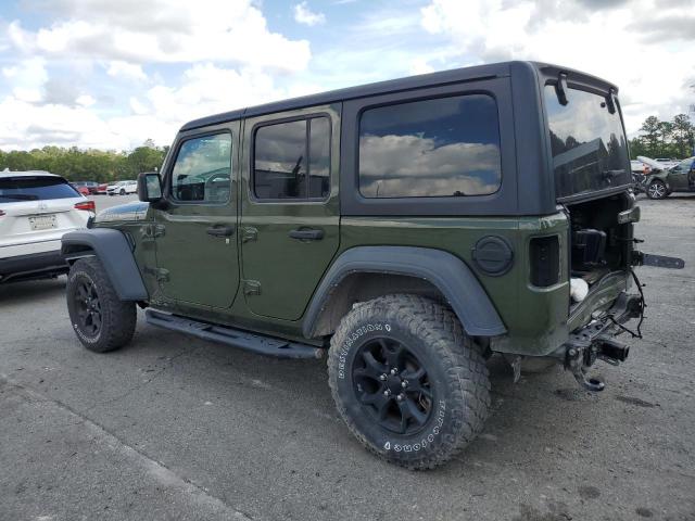 1C4HJXDN3MW868947 - 2021 JEEP WRANGLER U SPORT Yaşıl foto 2