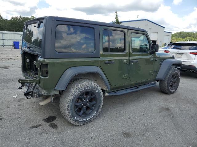 1C4HJXDN3MW868947 - 2021 JEEP WRANGLER U SPORT Yaşıl foto 3