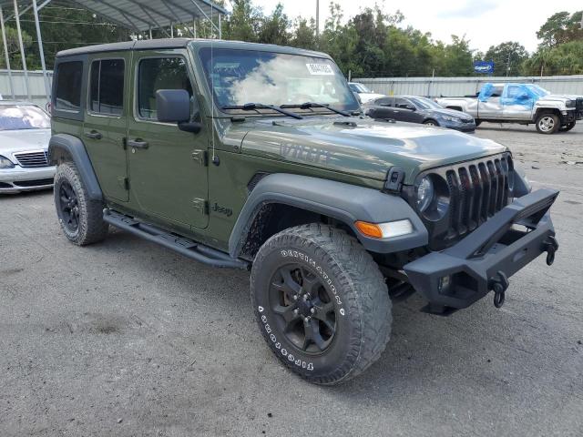 1C4HJXDN3MW868947 - 2021 JEEP WRANGLER U SPORT Yaşıl foto 4