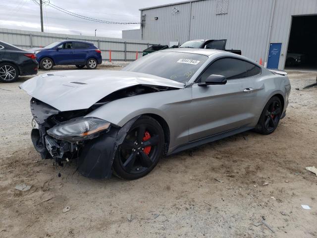 1FA6P8TH8N5108517 - 2022 FORD MUSTANG SILVER photo 1