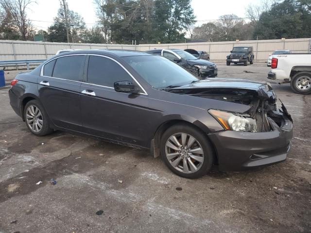 1HGCP3F89BA019538 - 2011 HONDA ACCORD EXL GRAY photo 4