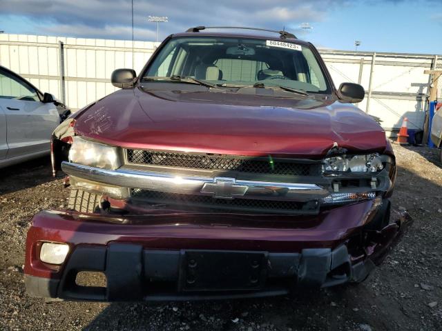 1GNET16S356146769 - 2005 CHEVROLET TRAILBLAZE EXT LS MAROON photo 5