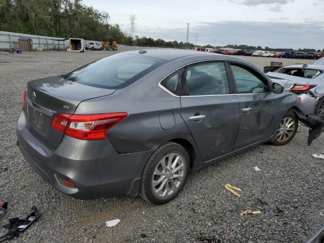 3N1AB7AP5JY272265 - 2018 NISSAN SENTRA S GRAY photo 3