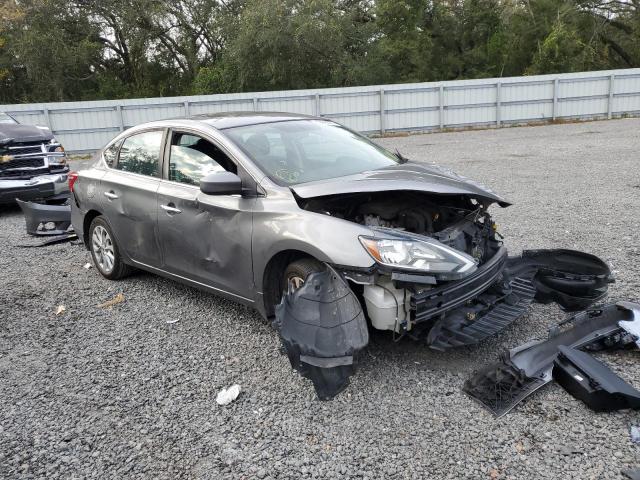 3N1AB7AP5JY272265 - 2018 NISSAN SENTRA S GRAY photo 4