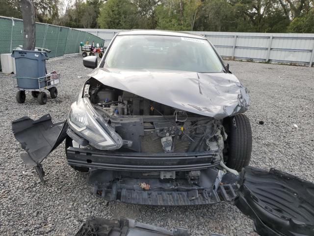 3N1AB7AP5JY272265 - 2018 NISSAN SENTRA S GRAY photo 5