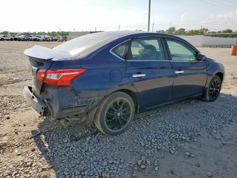 3N1AB7AP0KY214761 - 2019 NISSAN SENTRA S ლურჯი ფოტო 3