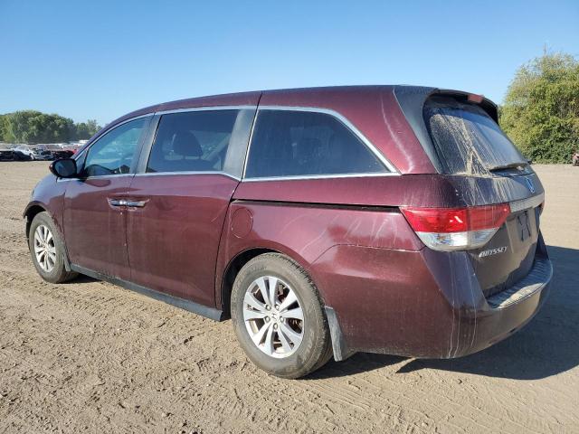 5FNRL5H65EB019849 - 2014 HONDA ODYSSEY EXL 勃艮第红 照片 2