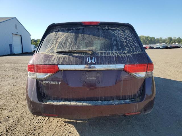 5FNRL5H65EB019849 - 2014 HONDA ODYSSEY EXL 勃艮第红 照片 6