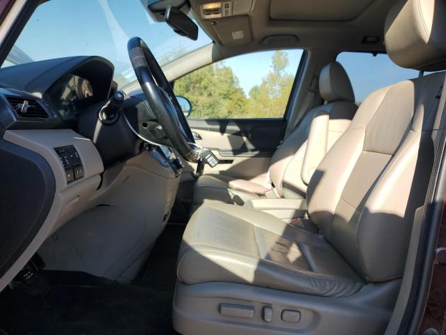 5FNRL5H65EB019849 - 2014 HONDA ODYSSEY EXL 勃艮第红 照片 7
