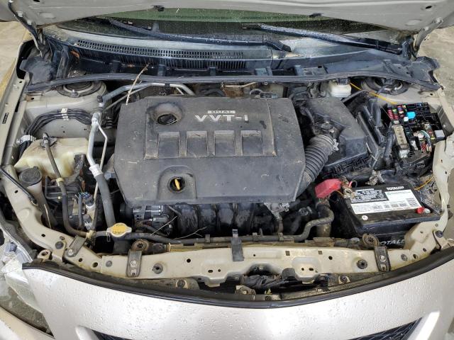 2T1BU4EE9AC532119 - 2010 TOYOTA COROLLA BASE GOLD photo 11