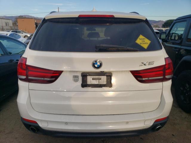 5UXKR0C59F0P03772 - 2015 BMW X5 XDRIVE35I WHITE photo 6