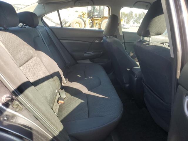 19XFB2F51EE270596 - 2014 HONDA CIVIC LX GRAY photo 10