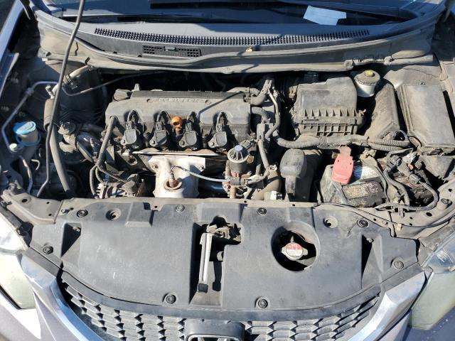 19XFB2F51EE270596 - 2014 HONDA CIVIC LX GRAY photo 11