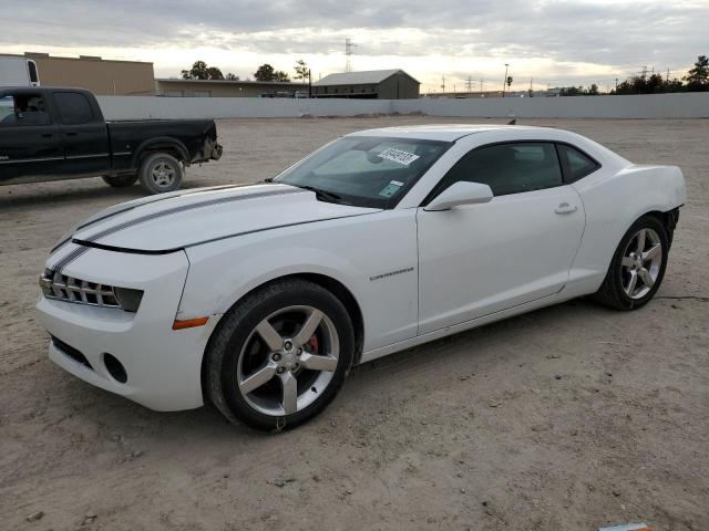 2G1FB1ED5B9112672 - 2011 CHEVROLET CAMARO LT WHITE photo 1