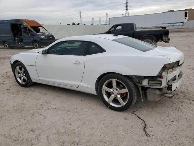 2G1FB1ED5B9112672 - 2011 CHEVROLET CAMARO LT WHITE photo 2