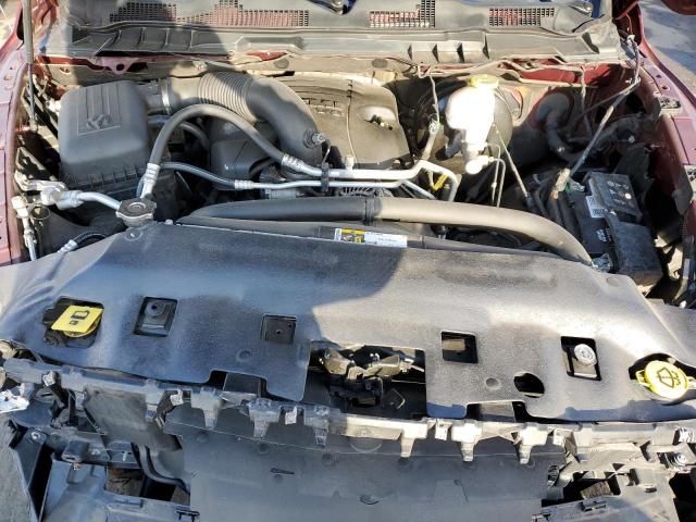 1C6RR7FT5KS508969 - 2019 RAM 1500 CLASS TRADESMAN ბურგუნდია ფოტო 11