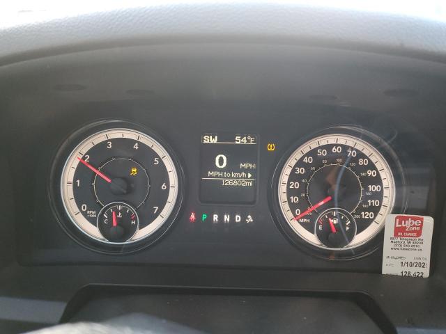 1C6RR7FT5KS508969 - 2019 RAM 1500 CLASS TRADESMAN ბურგუნდია ფოტო 9