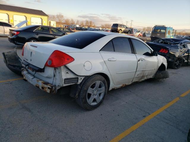 1G2ZG57B084271186 - 2008 PONTIAC G6 BASE WHITE photo 3