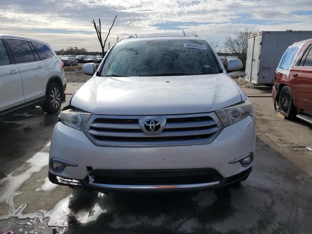 5TDYK3EH2CS058688 - 2012 TOYOTA HIGHLANDER LIMITED WHITE photo 5