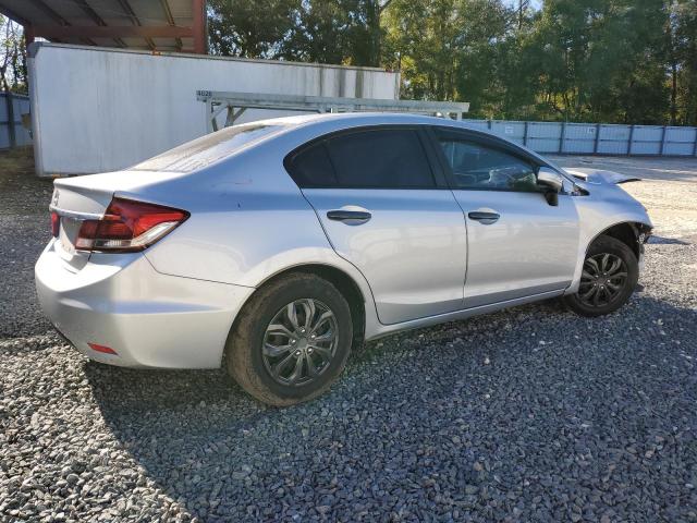 19XFB2F55FE077188 - 2015 HONDA CIVIC LX SILVER photo 3