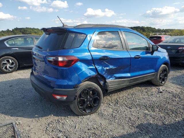 MAJ6S3JL8MC427354 - 2021 FORD ECOSPORT SES BLUE photo 3