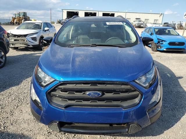 MAJ6S3JL8MC427354 - 2021 FORD ECOSPORT SES BLUE photo 5