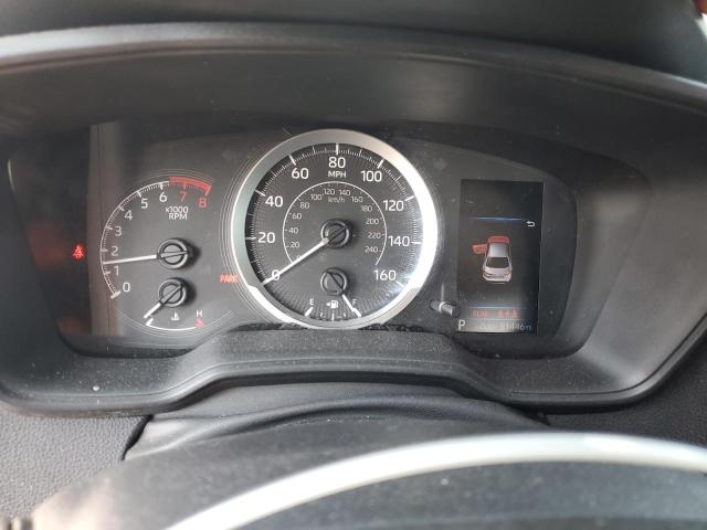 5YFEPMAE7MP177191 - 2021 TOYOTA COROLLA LE BLUE photo 9