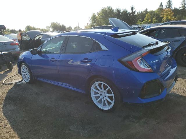 SHHFK7H33KU304776 - 2019 HONDA CIVIC LX BLUE photo 2