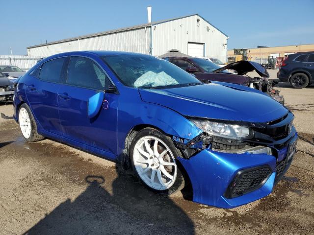 SHHFK7H33KU304776 - 2019 HONDA CIVIC LX BLUE photo 4