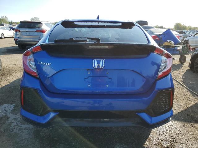 SHHFK7H33KU304776 - 2019 HONDA CIVIC LX BLUE photo 6