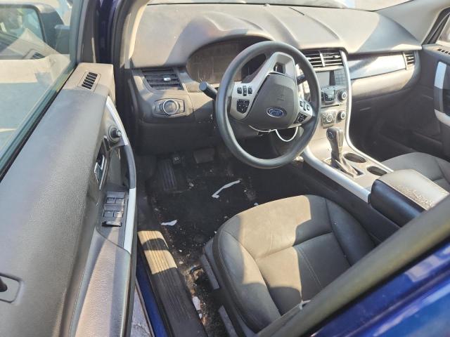 2FMDK3GC0DBB68931 - 2013 FORD EDGE SE BLUE photo 8