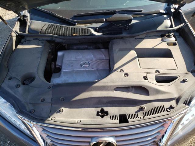 2T2BK1BA6FC292195 - 2015 LEXUS RX 350 BASE Gris foto 12