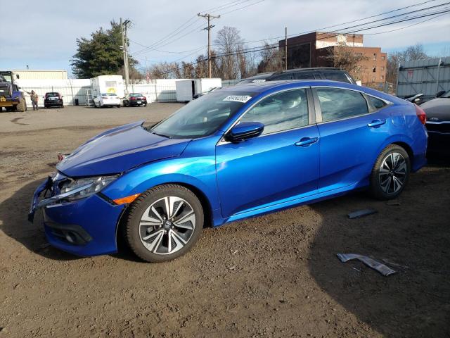 19XFC1F32HE209820 - 2017 HONDA CIVIC EX BLUE photo 1