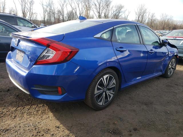 19XFC1F32HE209820 - 2017 HONDA CIVIC EX BLUE photo 3