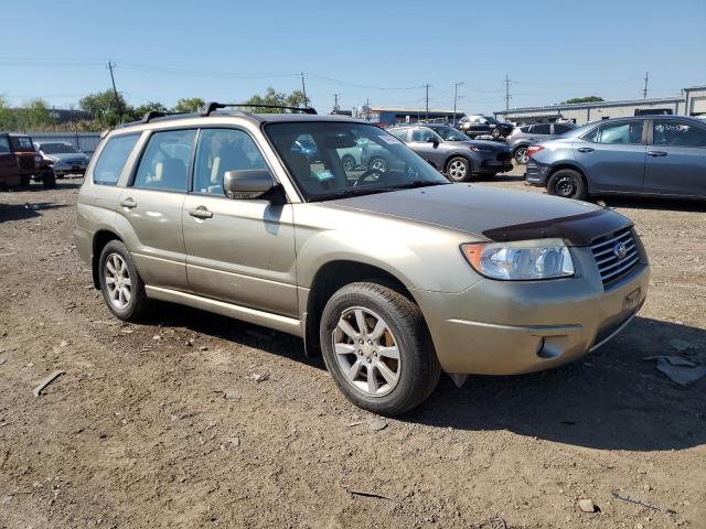 JF1SG656X8H700499 - 2008 SUBARU FORESTER 2.5X PREMIUM TAN photo 4