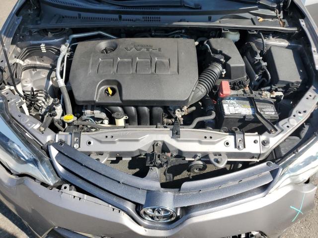 2T1BURHE2FC470918 - 2015 TOYOTA COROLLA L SILVER photo 11