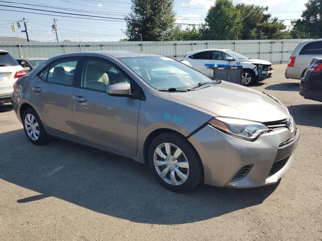 2T1BURHE2FC470918 - 2015 TOYOTA COROLLA L SILVER photo 4