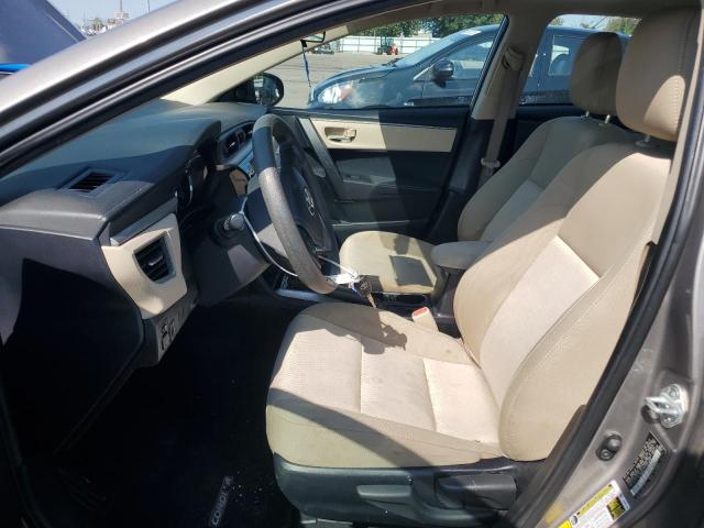 2T1BURHE2FC470918 - 2015 TOYOTA COROLLA L SILVER photo 7