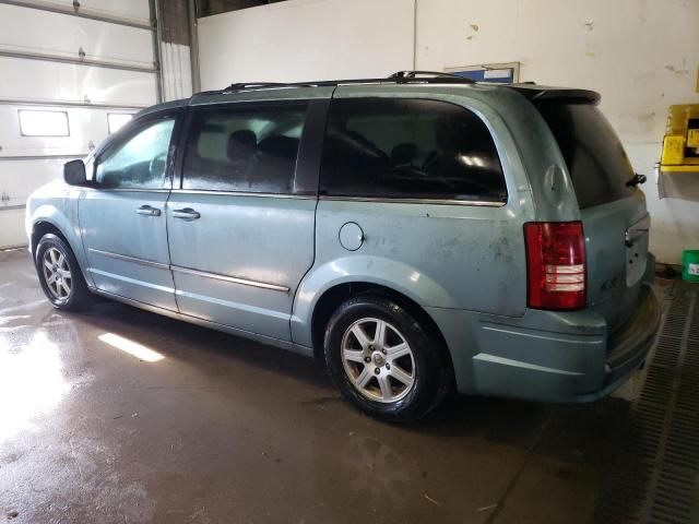 2A4RR5D15AR298415 - 2010 CHRYSLER TOWN & COU TOURING TURQUOISE photo 2