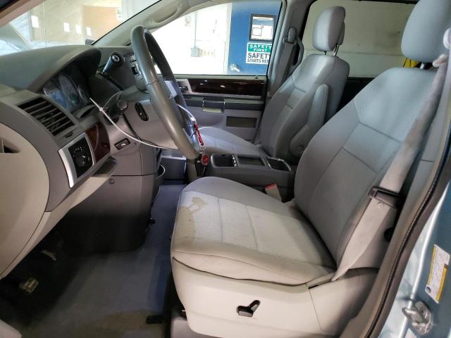 2A4RR5D15AR298415 - 2010 CHRYSLER TOWN & COU TOURING TURQUOISE photo 7