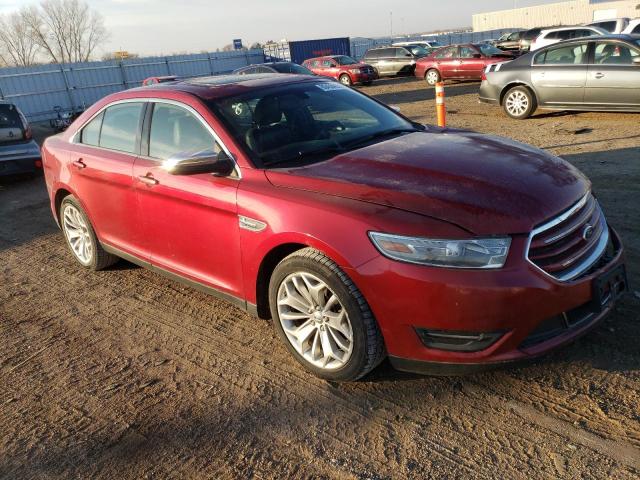 1FAHP2F84DG129580 - 2013 FORD TAURUS LIMITED BURGUNDY photo 4