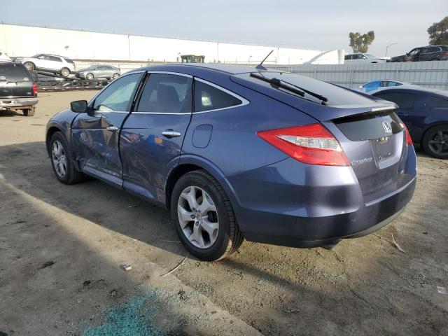 5J6TF2H59CL004486 - 2012 HONDA CROSSTOUR EXL BLUE photo 2