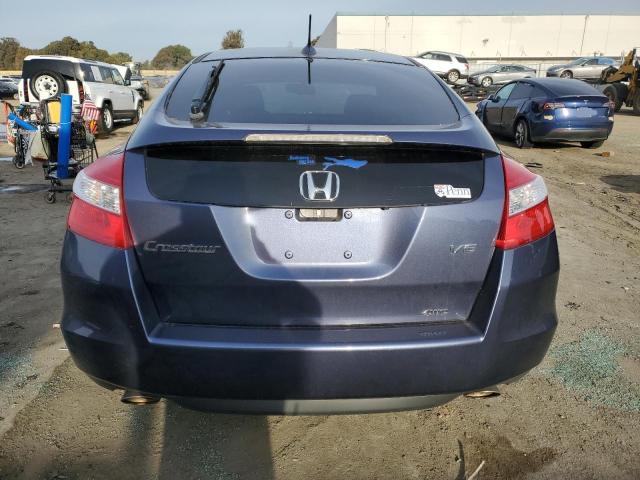 5J6TF2H59CL004486 - 2012 HONDA CROSSTOUR EXL BLUE photo 6