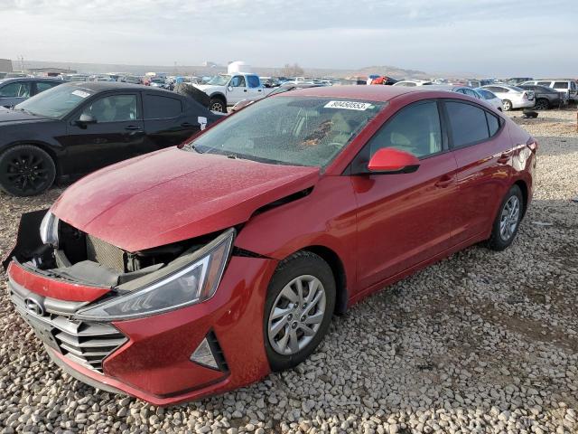 KMHD74LF4KU780502 - 2019 HYUNDAI ELANTRA SE RED photo 1