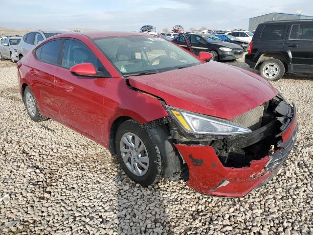 KMHD74LF4KU780502 - 2019 HYUNDAI ELANTRA SE RED photo 4